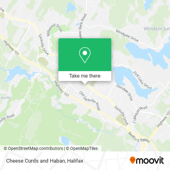 Cheese Curds and Haban map