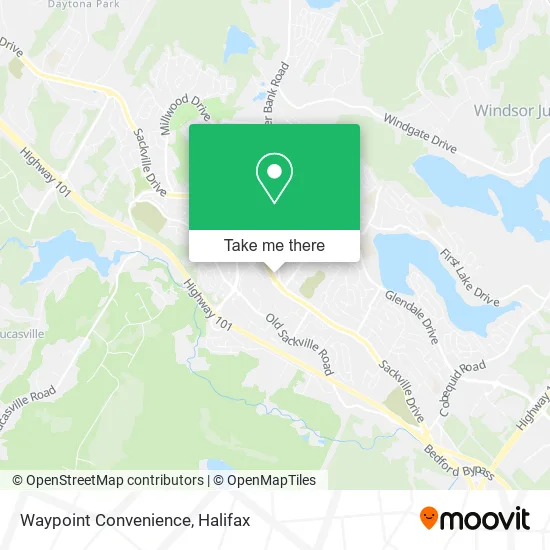Waypoint Convenience map