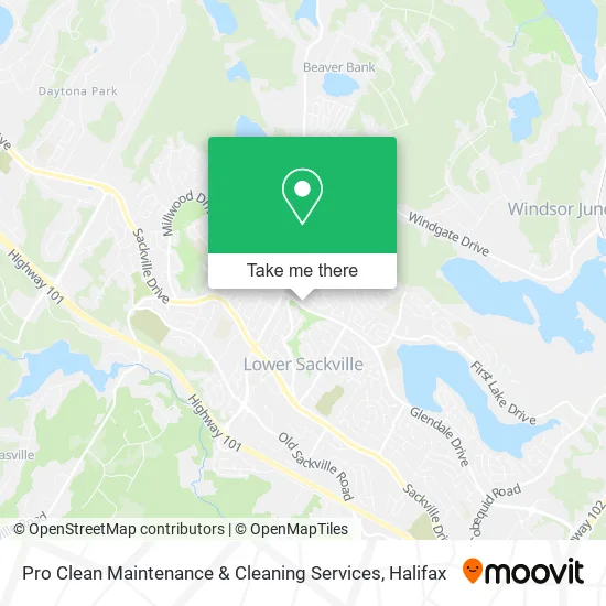 Pro Clean Maintenance & Cleaning Services map