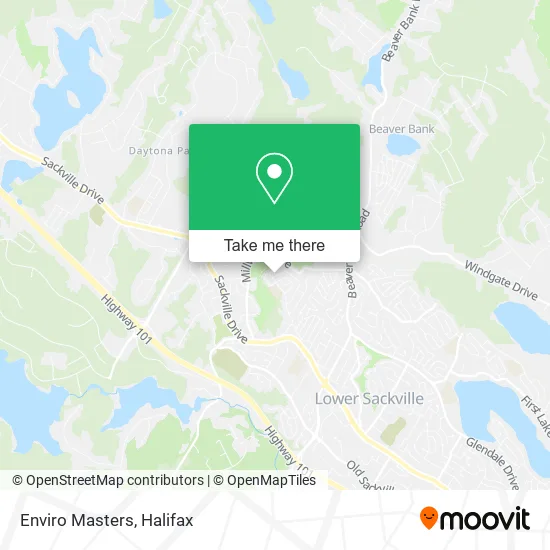 Enviro Masters map