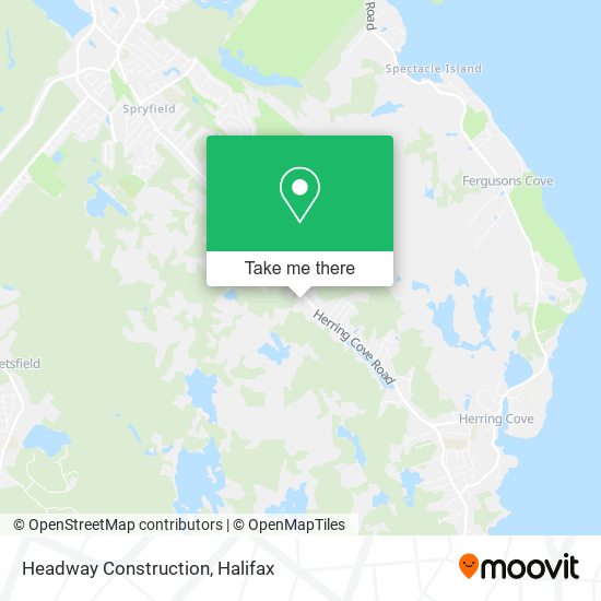 Headway Construction map