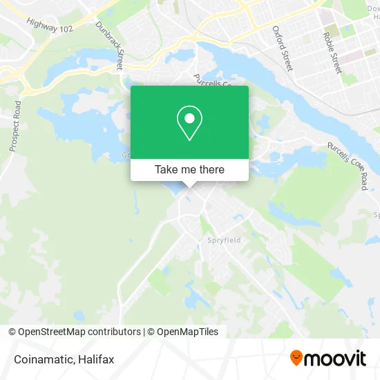 Coinamatic map