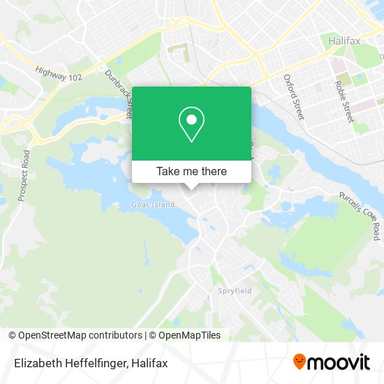 Elizabeth Heffelfinger map