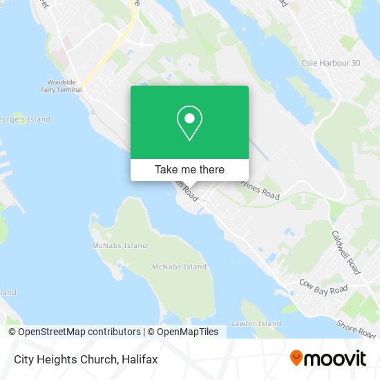 City Heights Church map