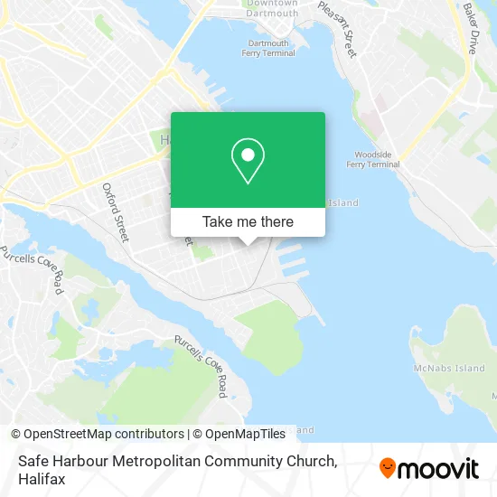 Safe Harbour Metropolitan Community Church map