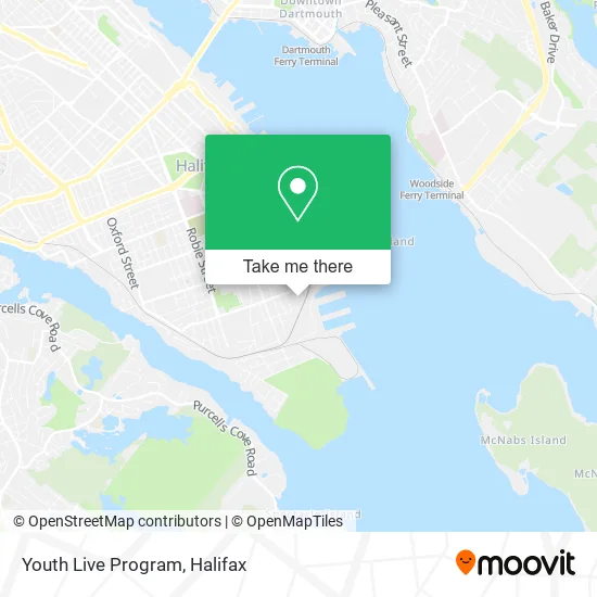 Youth Live Program map