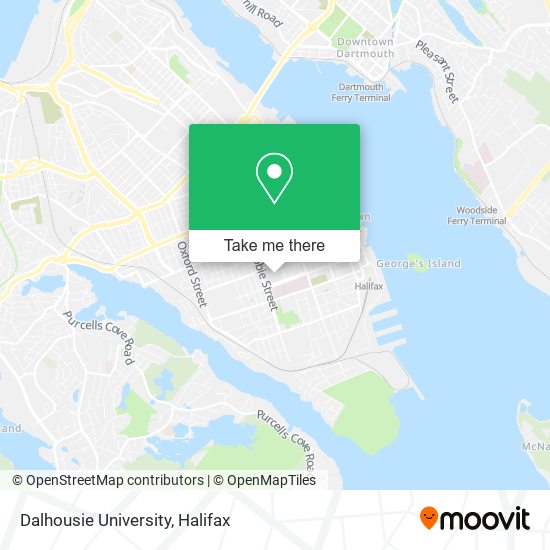 Dalhousie University map