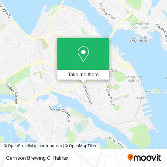 Garrison Brewing C map