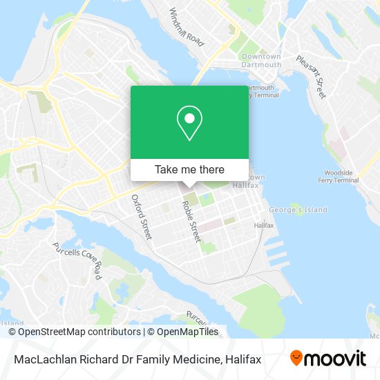 MacLachlan Richard Dr Family Medicine map
