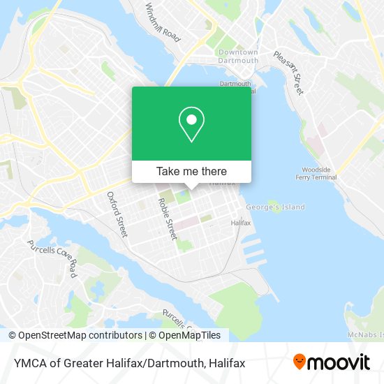 YMCA of Greater Halifax / Dartmouth map