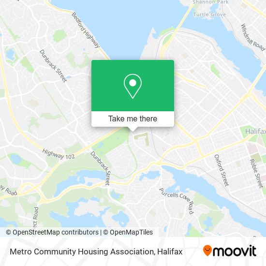 Metro Community Housing Association map