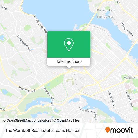 The Wambolt Real Estate Team map