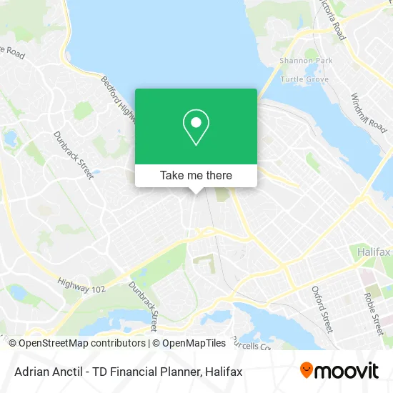 Adrian Anctil - TD Financial Planner map
