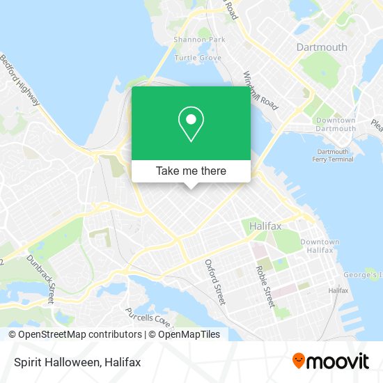 Spirit Halloween map