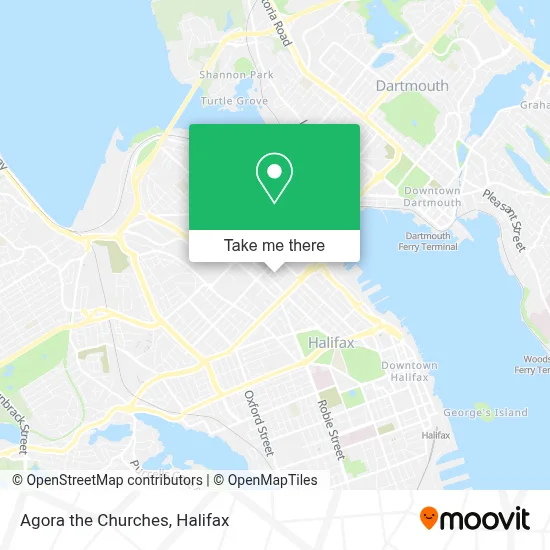 Agora the Churches map