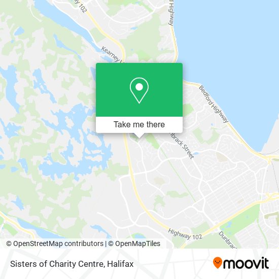 Sisters of Charity Centre map