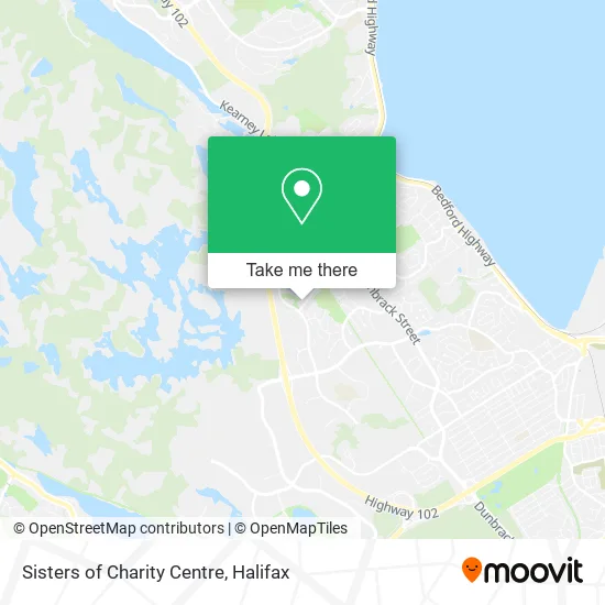 Sisters of Charity Centre map