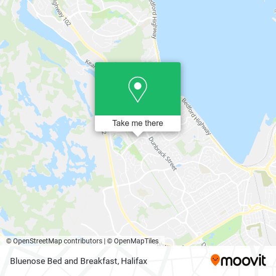 Bluenose Bed and Breakfast plan