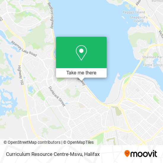 Curriculum Resource Centre-Msvu map