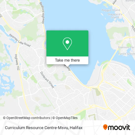 Curriculum Resource Centre-Msvu map