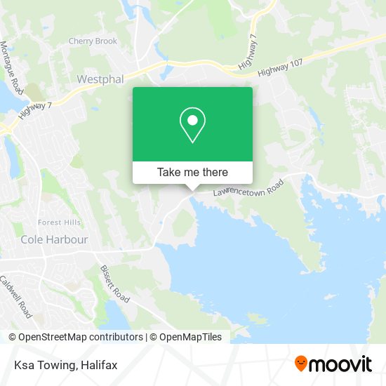 Ksa Towing map