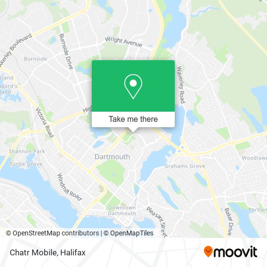 Chatr Mobile map