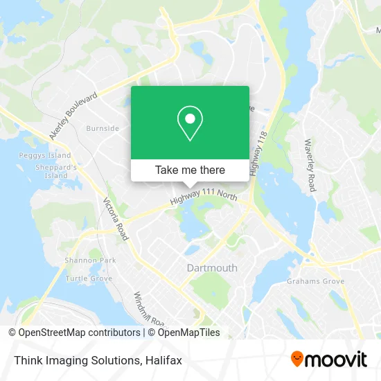 Think Imaging Solutions map
