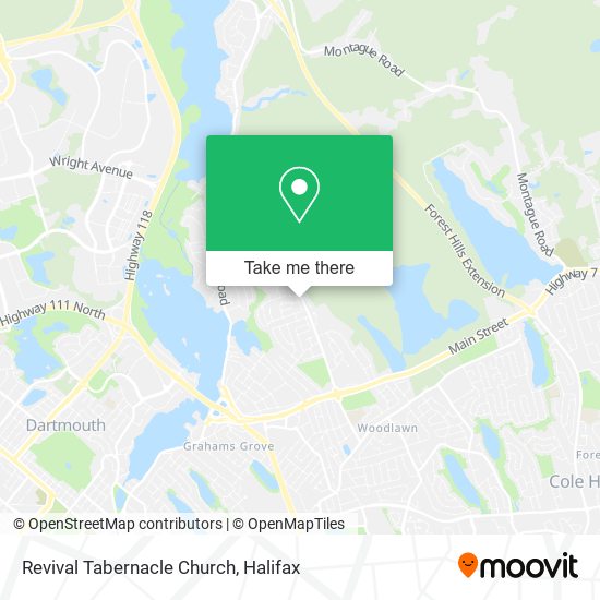 Revival Tabernacle Church map