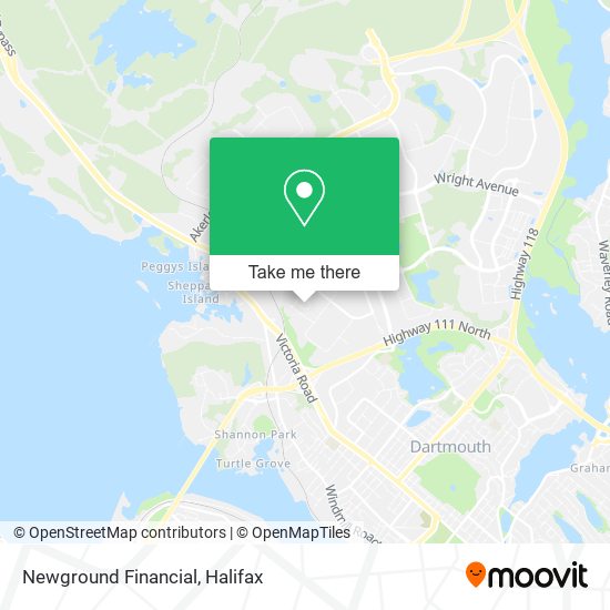 Newground Financial map