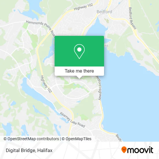 Digital Bridge map