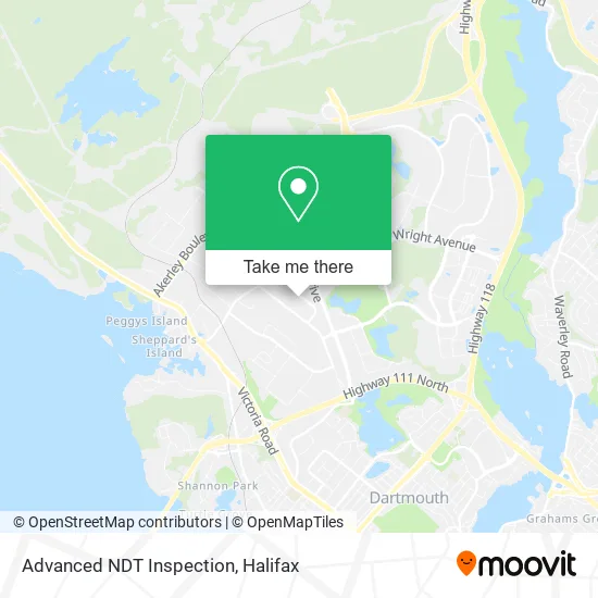Advanced NDT Inspection map