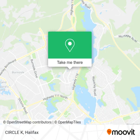 CIRCLE K map