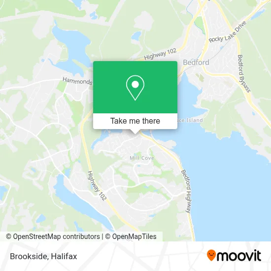 Brookside map
