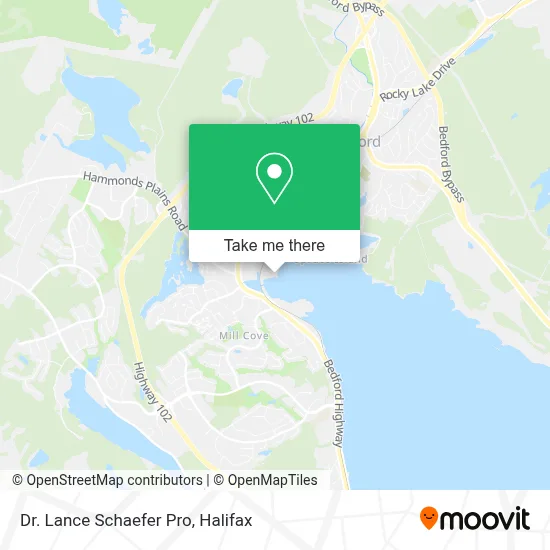 Dr. Lance Schaefer Pro map