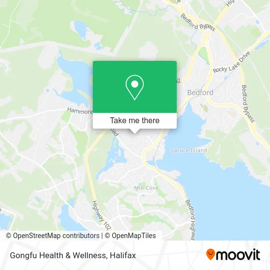Gongfu Health & Wellness map
