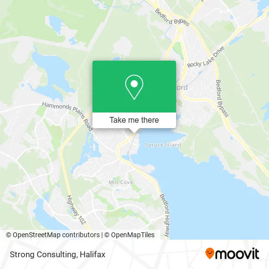 Strong Consulting map