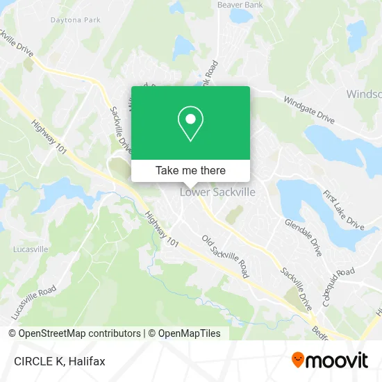 CIRCLE K map