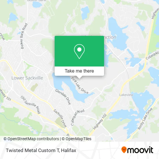 Twisted Metal Custom T map