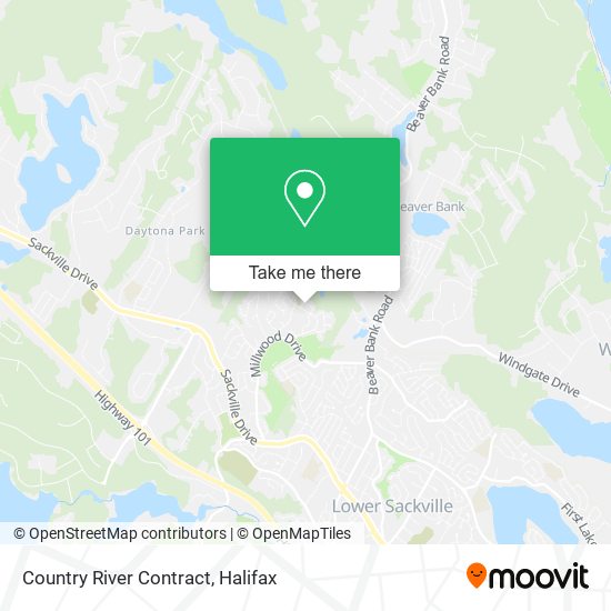 Country River Contract map