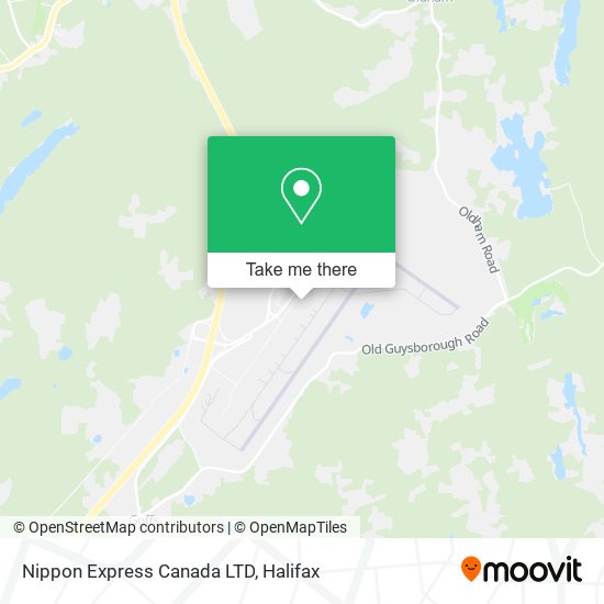 Nippon Express Canada LTD map