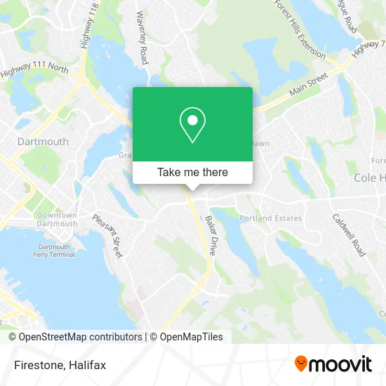 Firestone map