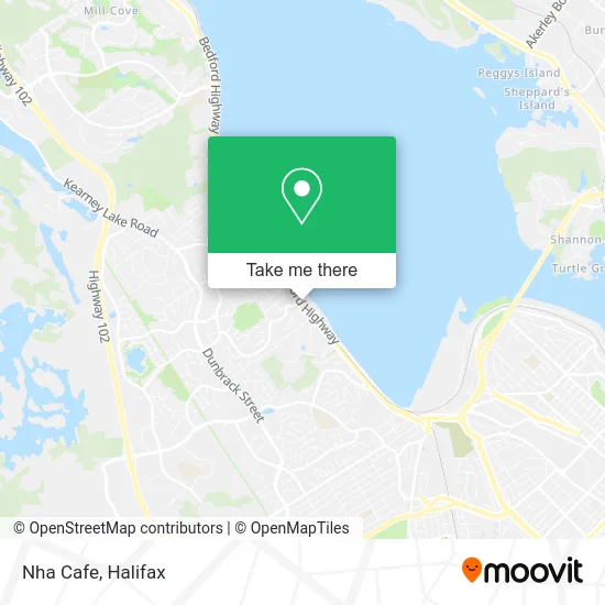 Nha Cafe map