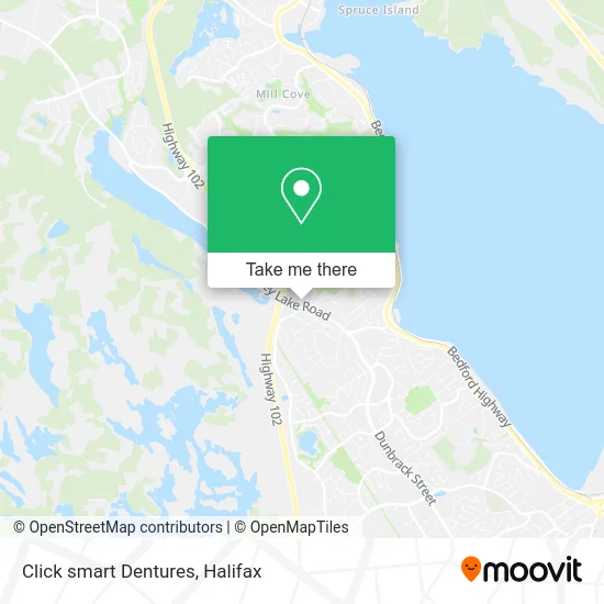 Click smart Dentures map