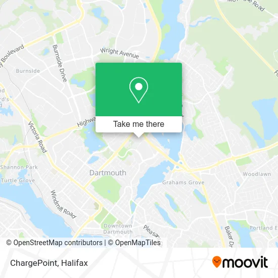 ChargePoint map