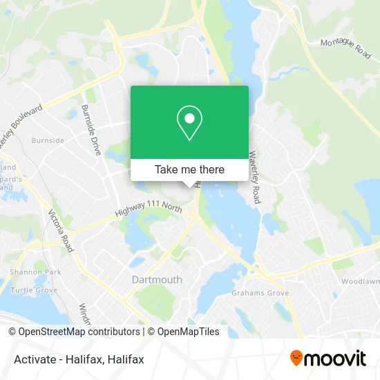 Activate - Halifax map