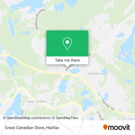 Great Canadian Store map