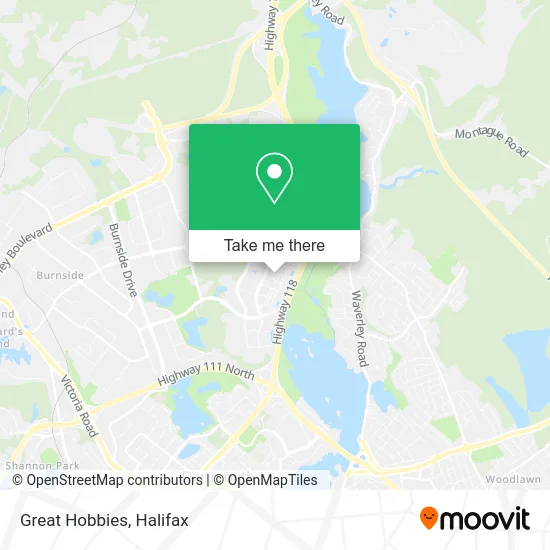 Great Hobbies map