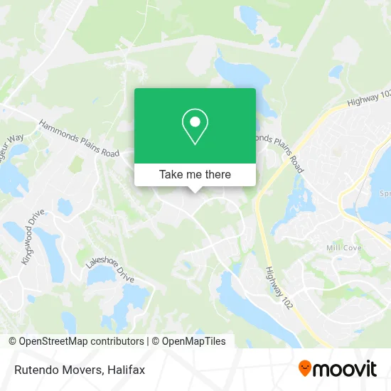 Rutendo Movers map