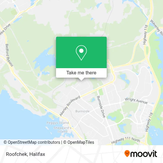 Roofchek map