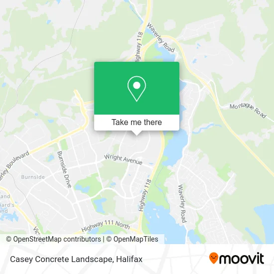 Casey Concrete Landscape map